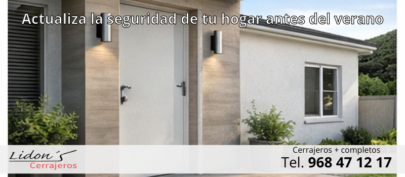 Actualiza la seguridad de tu hogar antes del verano