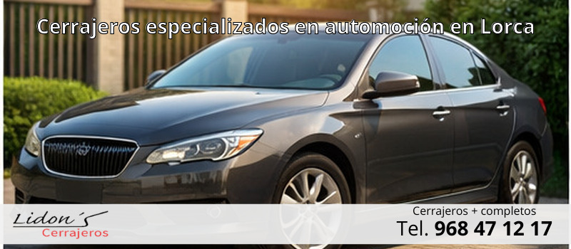 Cerrajeros especializados en automoción en Lorca