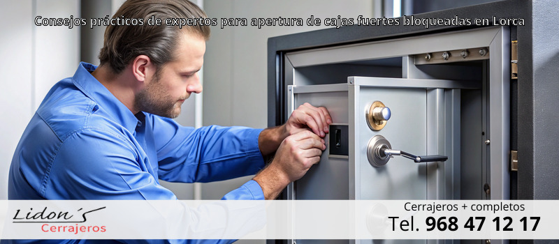Consejos prácticos de expertos para apertura de cajas fuertes bloqueadas en Lorca