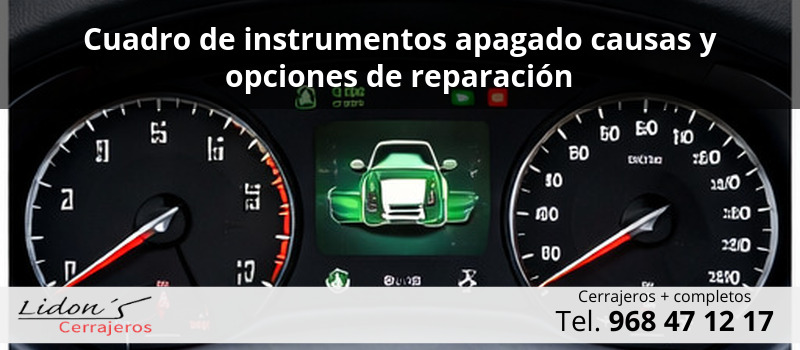 Cuadro de instrumentos apagado causas y opciones de reparación Cuadro de instrumentos apagado causas y opciones de reparación