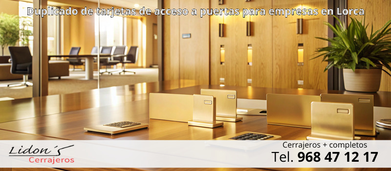 Duplicado de tarjetas de acceso a puertas para empresas en Lorca Duplicado de tarjetas de acceso a puertas para empresas en Lorca