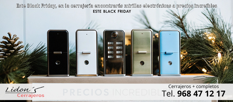 Este Black Friday, en la cerrajería encontrarás mirillas electrónicas a precios increíbles