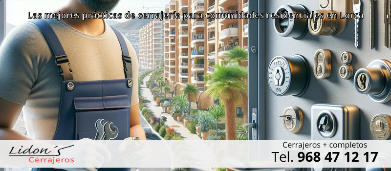 Las mejores prácticas de cerrajería para comunidades residenciales en Lorca Las mejores prácticas de cerrajería para comunidades residenciales en Lorca