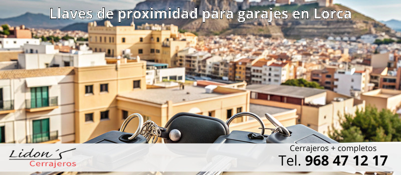 Llaves de proximidad para garajes en Lorca