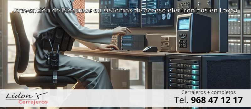 Prevención de bloqueos en sistemas de acceso electrónicos en Lorca