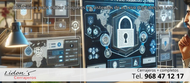Soluciones para evitar bloqueos en sistemas de acceso digitales en Lorca