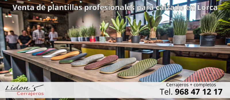 Venta de plantillas profesionales para calzado en Lorca Venta de plantillas profesionales para calzado en Lorca