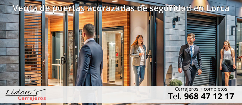 Venta de puertas acorazadas de seguridad en Lorca