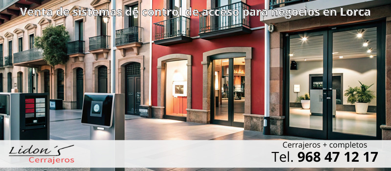 Venta de sistemas de control de acceso para negocios en Lorca